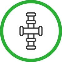 Pipeline Creative Icon Design vector