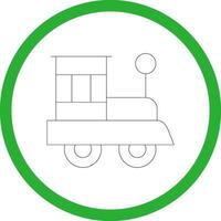 Train Creative Icon Design vector