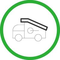 Truck Creative Icon Design vector