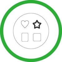 Line Green Gradient Design vector