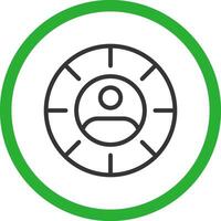 Targeting Creative Icon Design vector