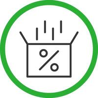 Inside Sales Creative Icon Design vector