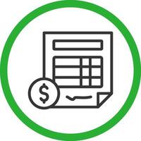 Line Green Gradient Design vector