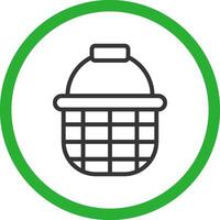 Basket Creative Icon Design vector