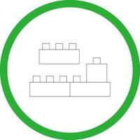 Line Green Gradient Design vector