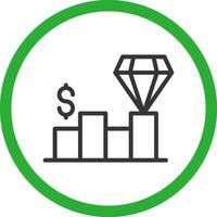 Value Creative Icon Design vector