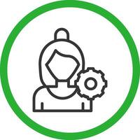 User Settings Creative Icon Design vector