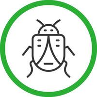 Bug Creative Icon Design vector