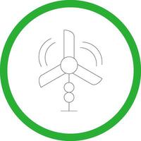 Windmill Creative Icon Design vector