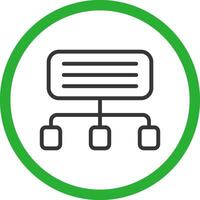 Information Architecture Creative Icon Design vector