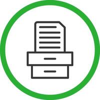 Project Inbox Creative Icon Design vector