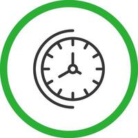 Timing Creative Icon Design vector