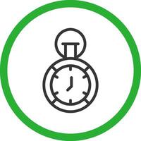 Stopwatch Creative Icon Design vector