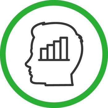 evolución creativo icono diseño vector