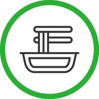 Falafel Creative Icon Design vector