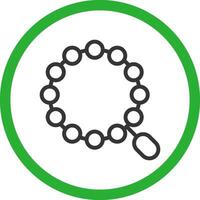 Beads Creative Icon Design vector
