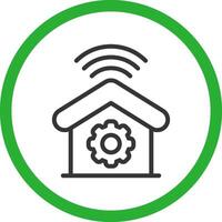 Home Automation Creative Icon Design vector