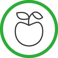 Apple Creative Icon Design vector