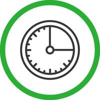 Time Quarter Creative Icon Design vector