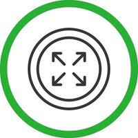 Expand Creative Icon Design vector