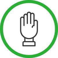 Hand Creative Icon Design vector