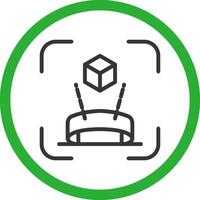 Simulation Creative Icon Design vector