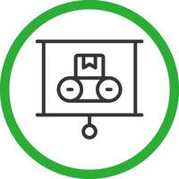 Machine Learning Creative Icon Design vector