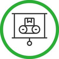 Machine Learning Creative Icon Design vector