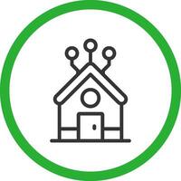 Home Network Creative Icon Design vector
