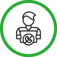 Contactless Delivery Creative Icon Design vector