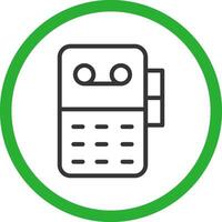 Voice Recorder Creative Icon Design vector