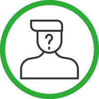 Suspect Creative Icon Design vector