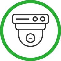 CCTV Creative Icon Design vector