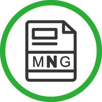 MNG Creative Icon Design vector