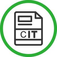 CIT Creative Icon Design vector