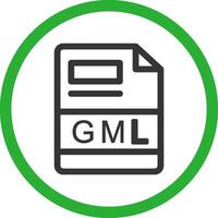 GML Creative Icon Design vector