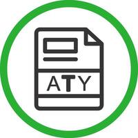 ATY Creative Icon Design vector