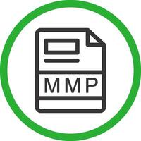 MMP Creative Icon Design vector