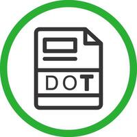 DOT Creative Icon Design vector