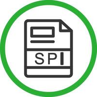 SPI Creative Icon Design vector