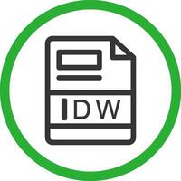 IDW Creative Icon Design vector