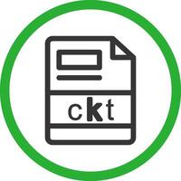 ckt Creative Icon Design vector