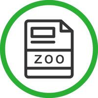 zoo creativo icono diseño vector