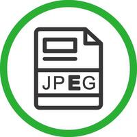 diseño de icono creativo jpeg vector