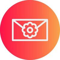 Envelope Creative Icon Design vector