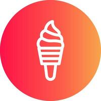 Ice Cream Creative Icon Design vector