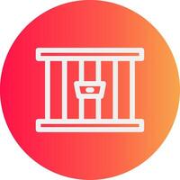 Jail Creative Icon Design vector