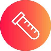 Blood Test Creative Icon Design vector