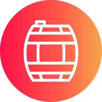 Barrel Creative Icon Design vector