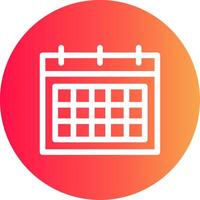 Calendar Creative Icon Design vector